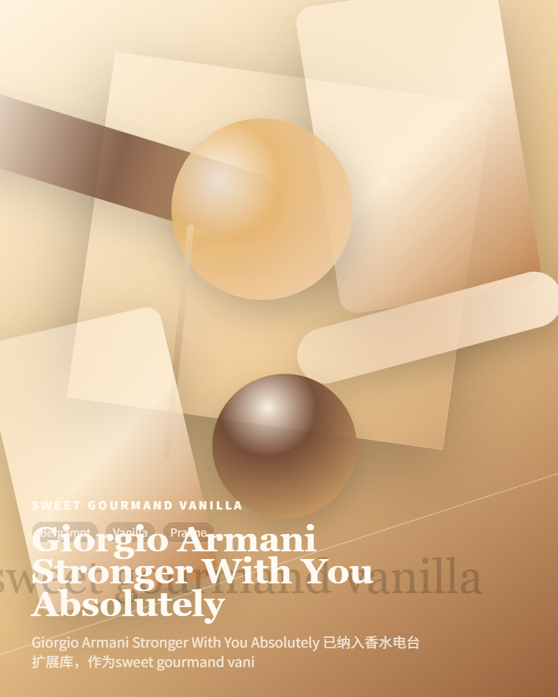 Giorgio Armani – Stronger With You Absolutely