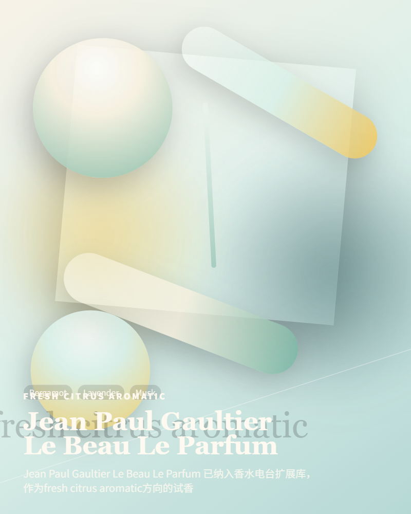 Jean Paul Gaultier – Le Beau Le Parfum