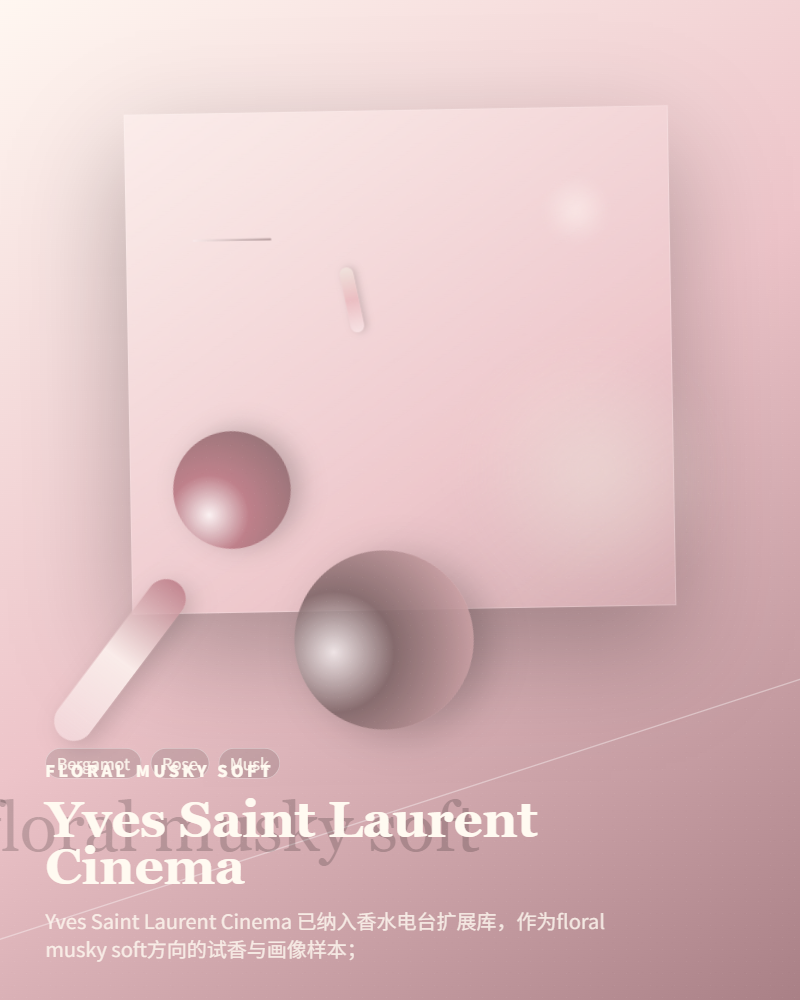 Yves Saint Laurent – Cinema